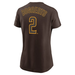 Xander Bogaerts San Diego Padres Nike Women's Name & Number T-Shirt - MLB T-shirts
