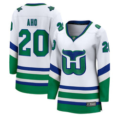 Sebastian Aho Carolina Hurricanes Fanatics Women's Throwback Breakaway Jersey -  NHL Jerseys