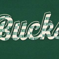 Hunter Green Milwaukee Bucks DKNY Sport Women's Regina Raglan Pullover Sweatshirt | NBA