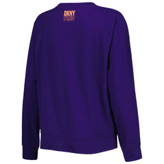 Purple Phoenix Suns DKNY Sport Women's Regina Raglan Pullover Sweatshirt | NBA