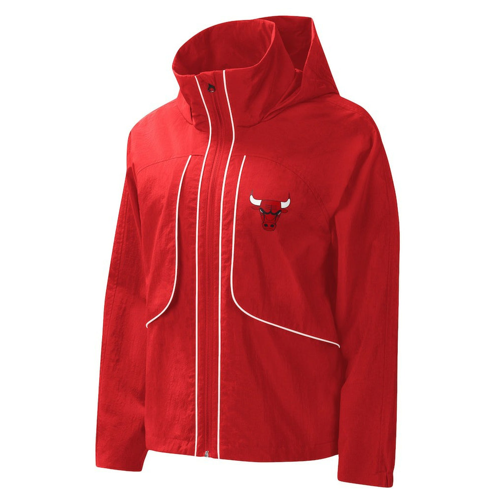 Red Chicago Bulls G-III 4Her by Carl Banks Women's Last Shot Full-Zip Hoodie sale | NBA