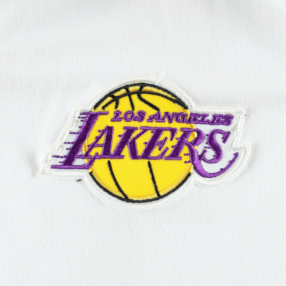 Purple/White Los Angeles Lakers Tommy Jeans Women's Ariel Pullover Sweatshirt | NBA