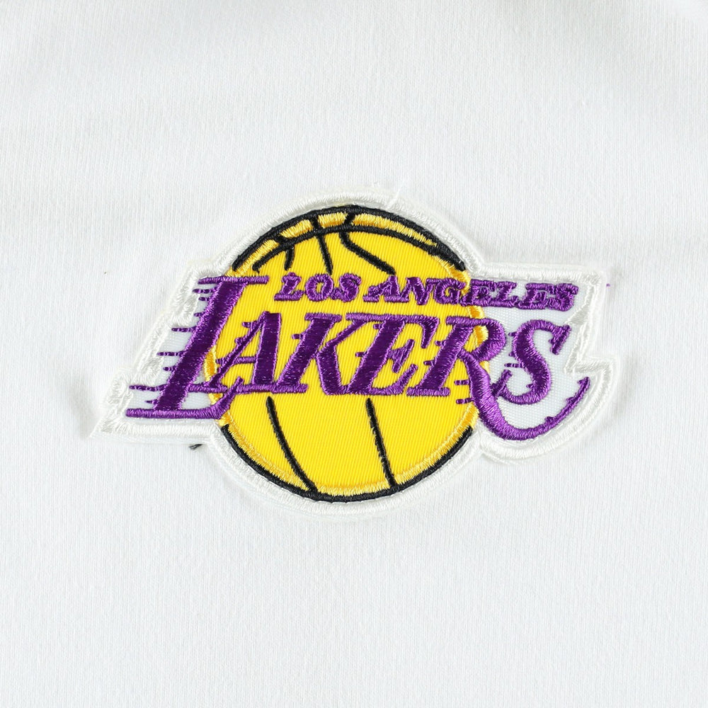 Purple/White Los Angeles Lakers Tommy Jeans Women's Ariel Pullover Sweatshirt | NBA