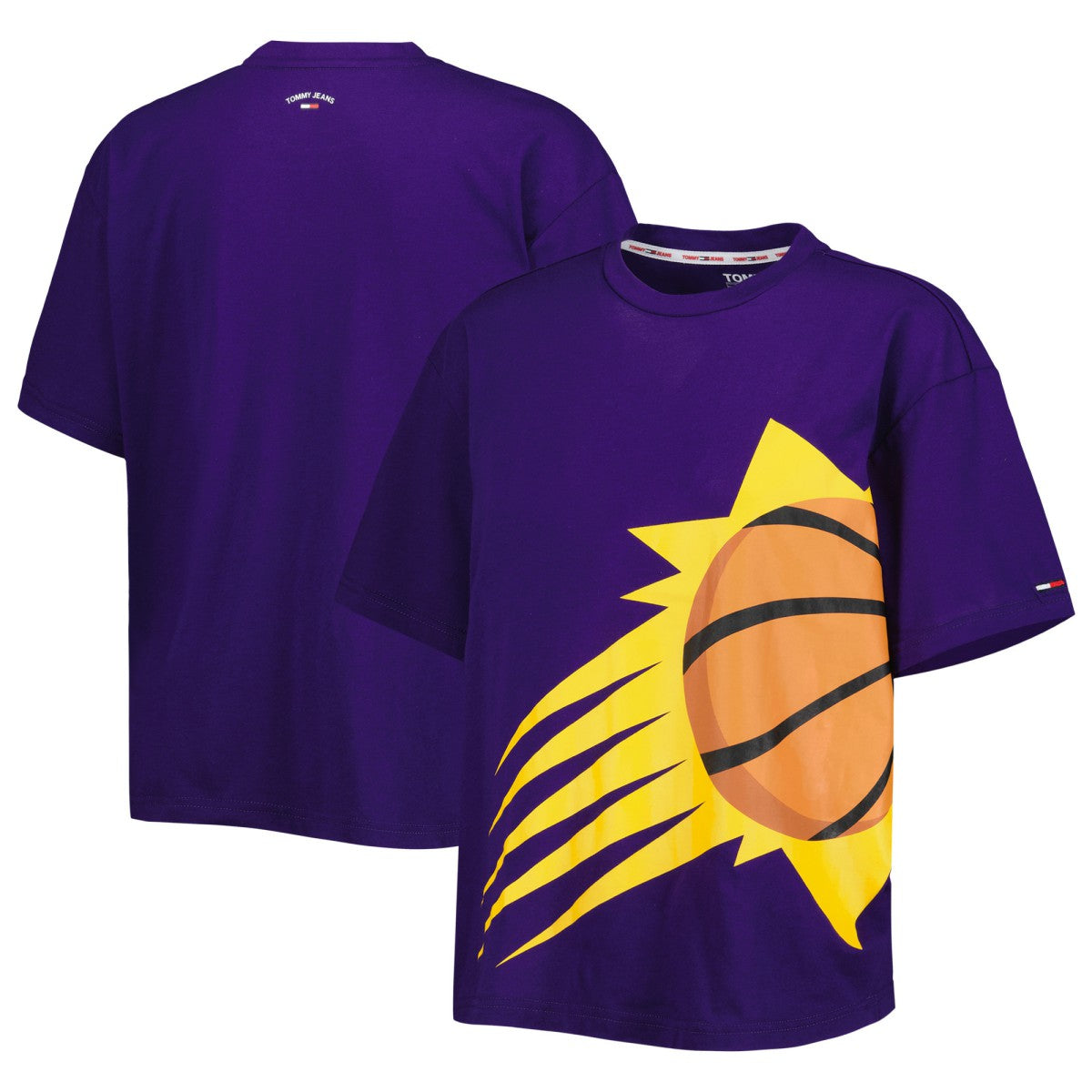 Purple Phoenix Suns Tommy Jeans Women's Bianca T-Shirt | NBA