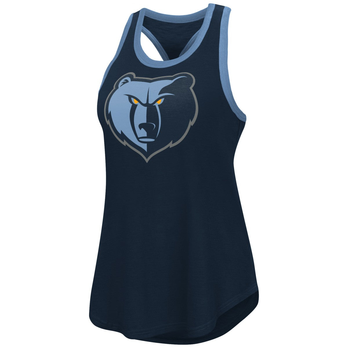 Navy Memphis Grizzlies G-III 4Her by Carl Banks Women's Showdown Scoop-Neck Racerback Tank Top | NBA