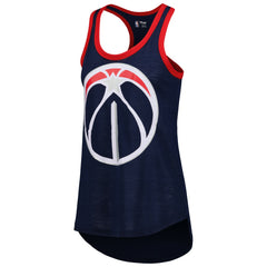 Navy Washington Wizards G-III 4Her by Carl Banks Women's Showdown Scoop-Neck Racerback Tank Top | NBA
