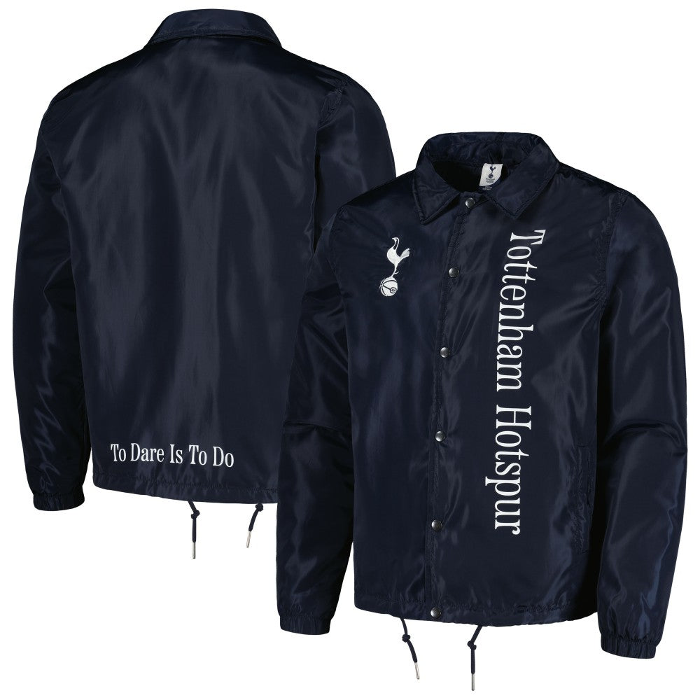 Tottenham Hotspur Coaches Full-Snap Jacket