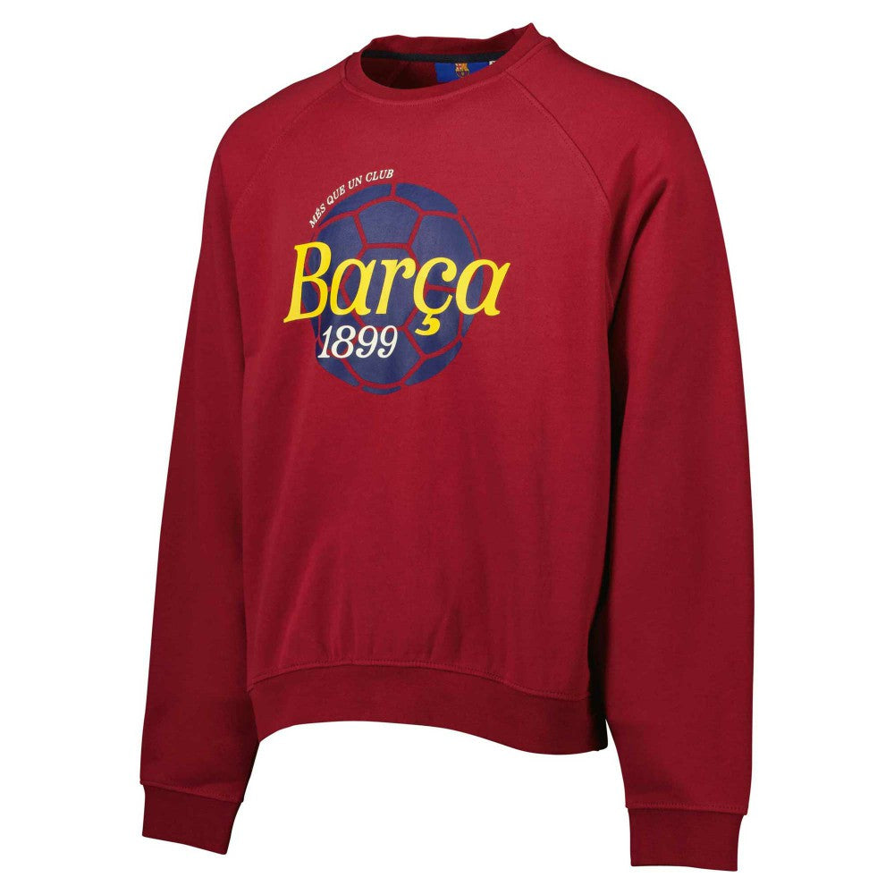 Barcelona Foundation Oversized Raglan Pullover Sweatshirt
