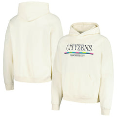 Manchester City Team Stripe Oversized Pullover Hoodie
