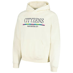 Manchester City Team Stripe Oversized Pullover Hoodie