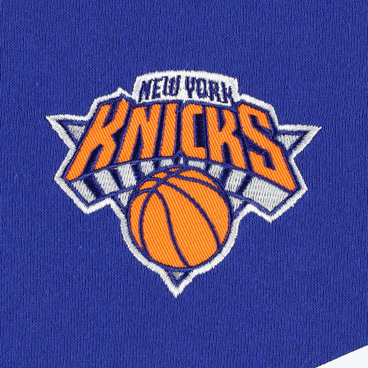 Blue New York Knicks Tommy Jeans Bernard Half-Zip Hoodie | NBA