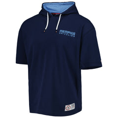 Navy/White Memphis Grizzlies Tommy Jeans Matthew 2-In-1 T-Shirt & Hoodie Combo Set | NBA