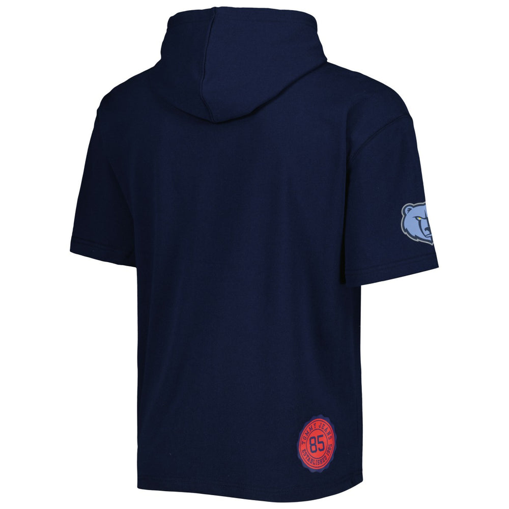Navy/White Memphis Grizzlies Tommy Jeans Matthew 2-In-1 T-Shirt & Hoodie Combo Set | NBA