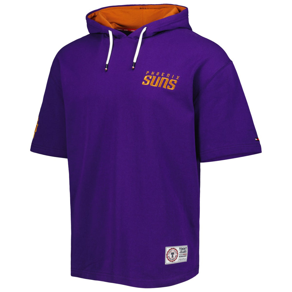 Purple/White Phoenix Suns Tommy Jeans Matthew 2 In 1 T-Shirt & Hoodie Combo Set | NBA