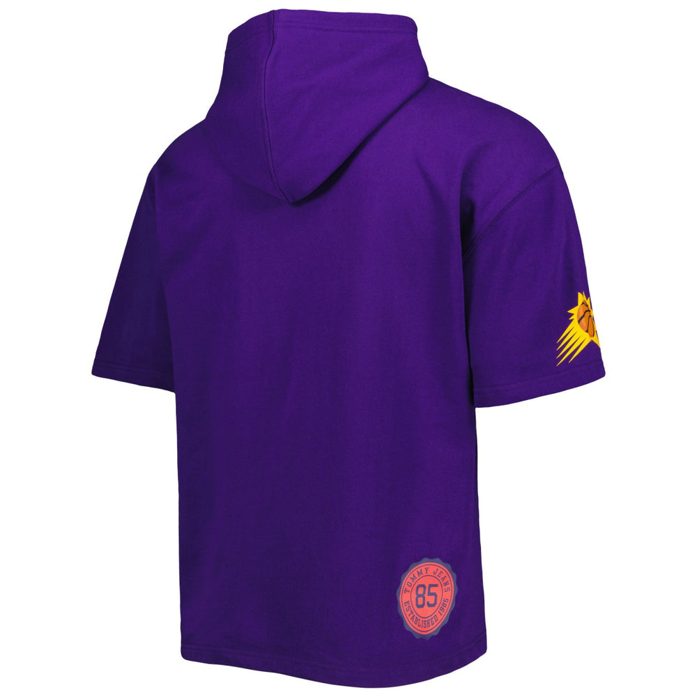 Purple/White Phoenix Suns Tommy Jeans Matthew 2 In 1 T-Shirt & Hoodie Combo Set | NBA