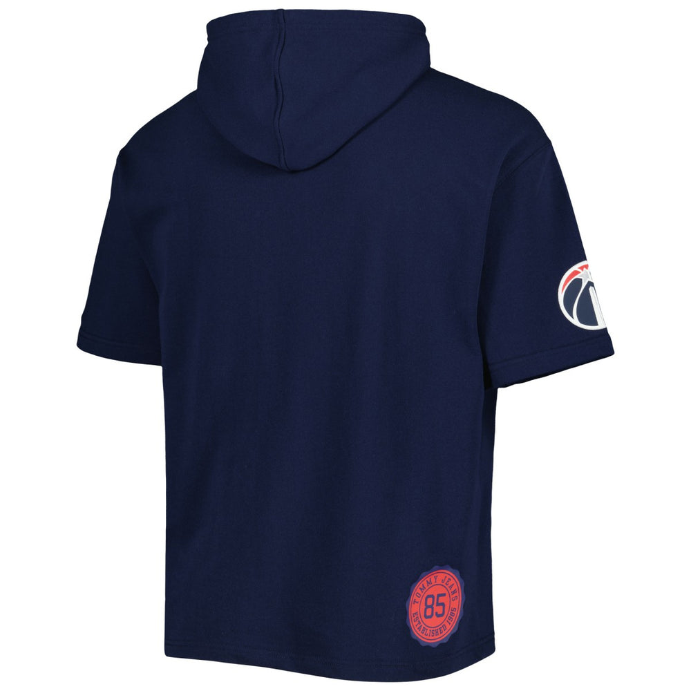 Navy/White Washington Wizards Tommy Jeans Matthew 2-In-1 T-Shirt & Hoodie Combo Set | NBA