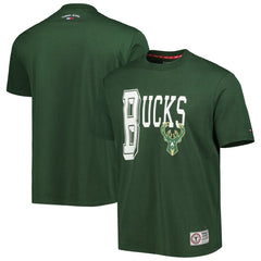 Hunter Green Milwaukee Bucks Tommy Jeans Mel Varsity T-Shirt | NBA