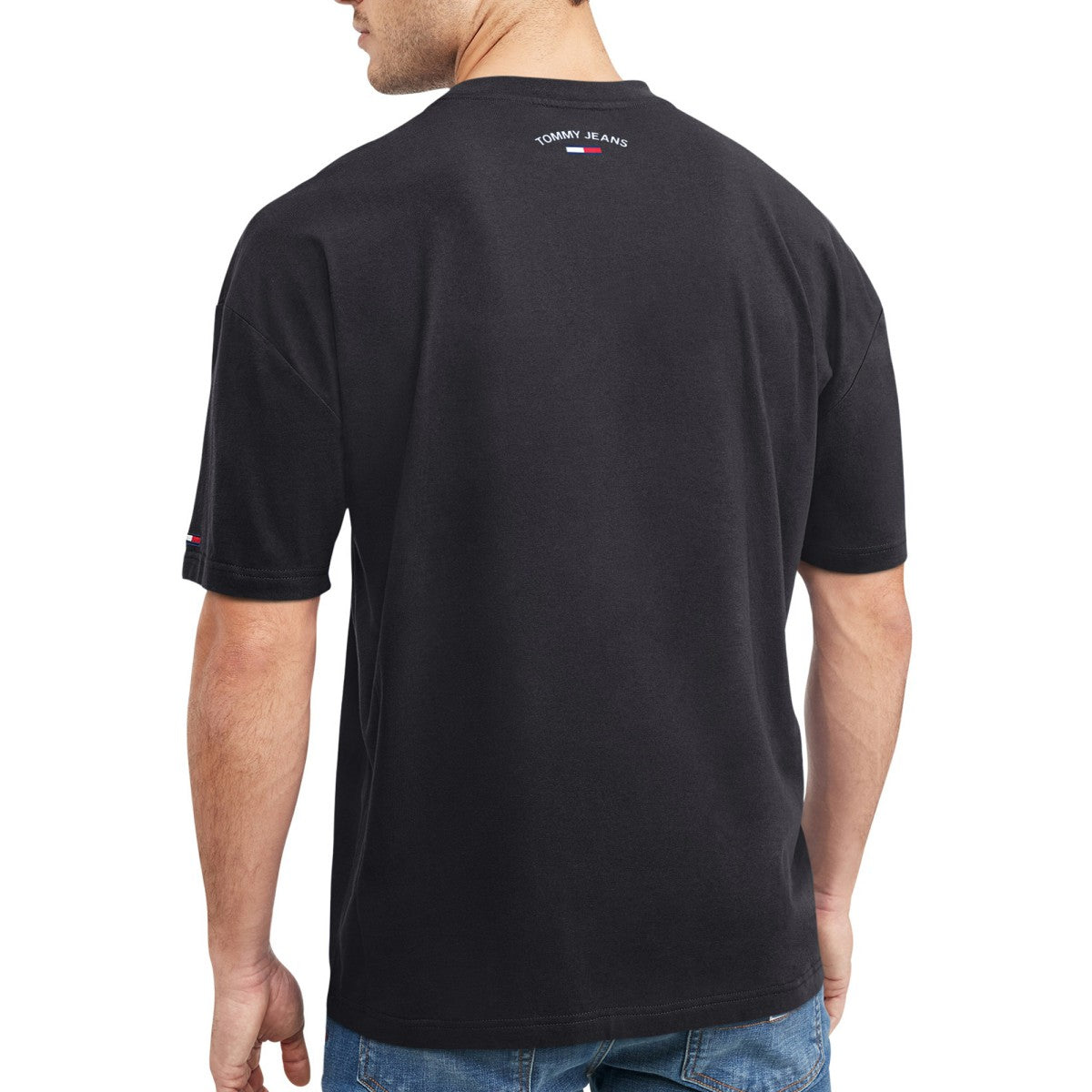 Black Miami Heat Tommy Jeans Mel Varsity T-Shirt | NBA
