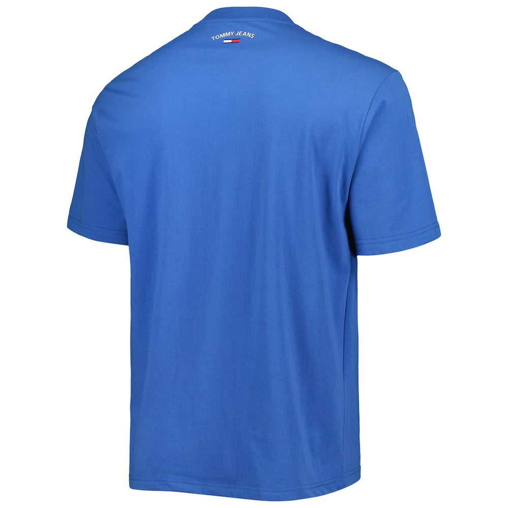 Blue Minnesota Timberwolves Tommy Jeans Mel Varsity T-Shirt | NBA