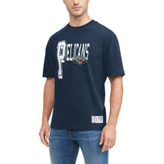Navy New Orleans Pelicans Tommy Jeans Mel Varsity T-Shirt | NBA