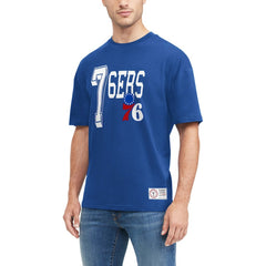 Royal Philadelphia 76ers Tommy Jeans Mel Varsity T-Shirt | NBA