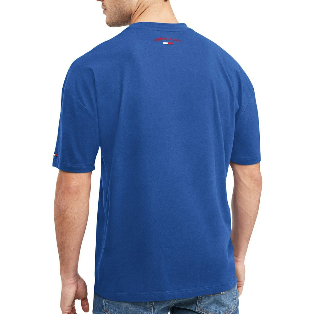 Royal Philadelphia 76ers Tommy Jeans Mel Varsity T-Shirt | NBA