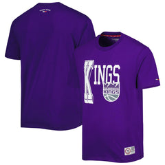 Purple Sacramento Kings Tommy Jeans Mel Varsity T-Shirt | NBA
