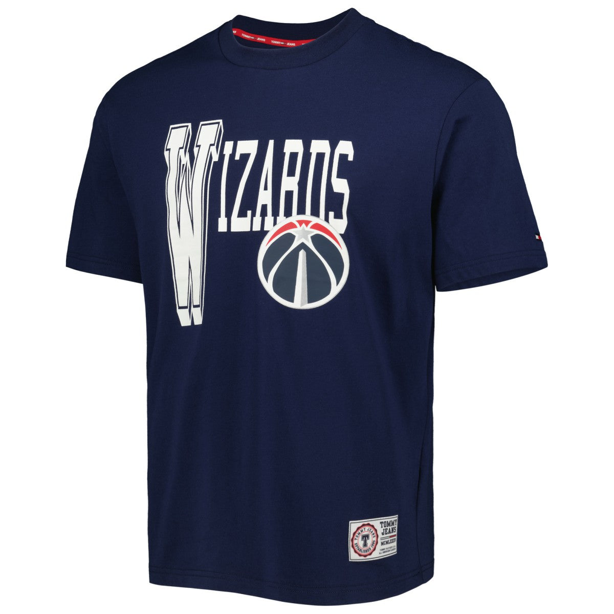 Navy Washington Wizards Tommy Jeans Mel Varsity T-Shirt | NBA
