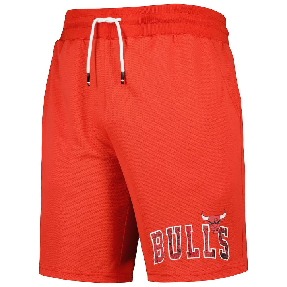 Red Chicago Bulls Tommy Jeans Mike Mesh Basketball Shorts | NBA