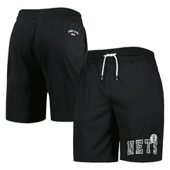 Black Brooklyn Nets Tommy Jeans Mike Mesh Basketball Shorts | NBA