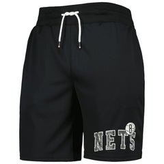 Black Brooklyn Nets Tommy Jeans Mike Mesh Basketball Shorts | NBA