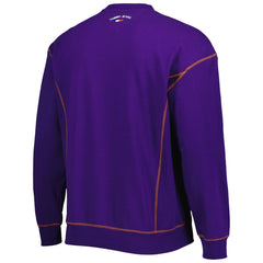 Purple Phoenix Suns Tommy Jeans Peter French Terry Pullover Crew Sweatshirt | NBA
