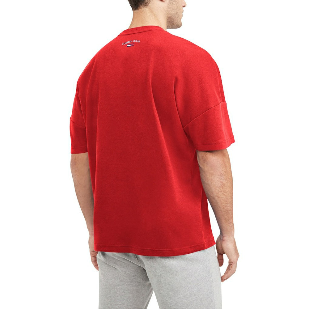 Red Atlanta Hawks Tommy Jeans Tim Backboard T-Shirt | NBA
