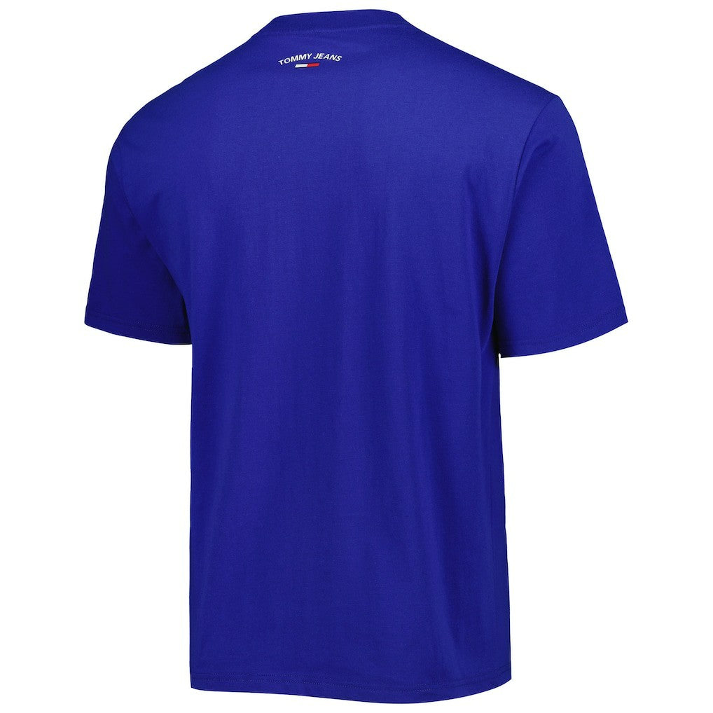 Blue Detroit Pistons Tommy Jeans Tim Backboard T-Shirt | NBA