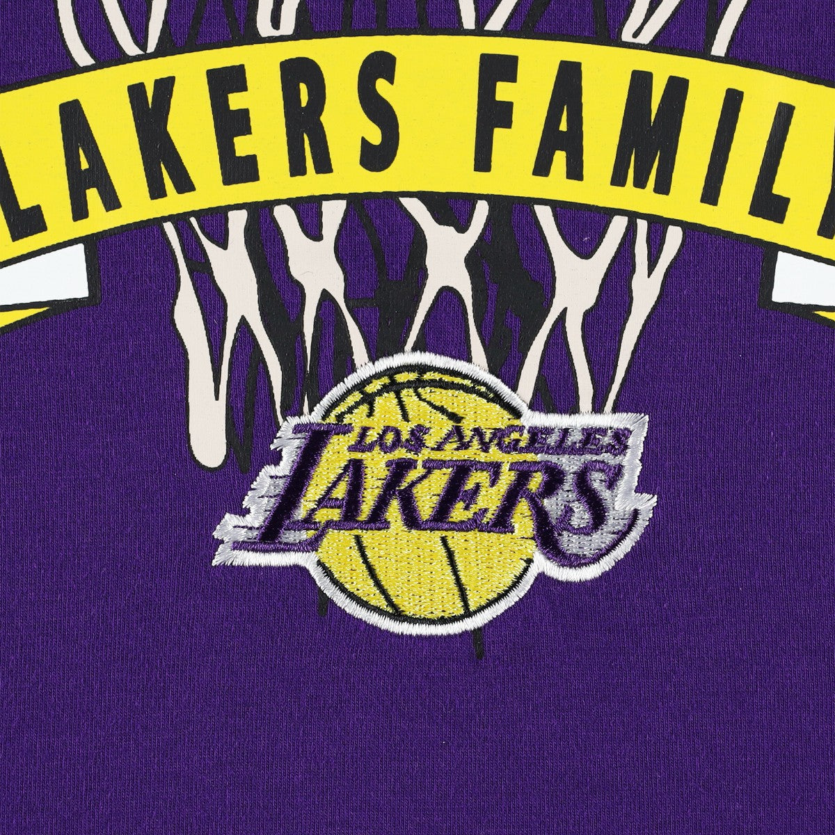 Purple Los Angeles Lakers Tommy Jeans Tim Backboard T-Shirt | NBA