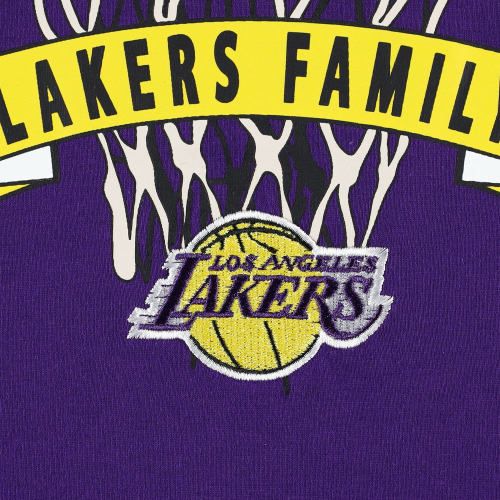 Purple Los Angeles Lakers Tommy Jeans Tim Backboard T-Shirt | NBA