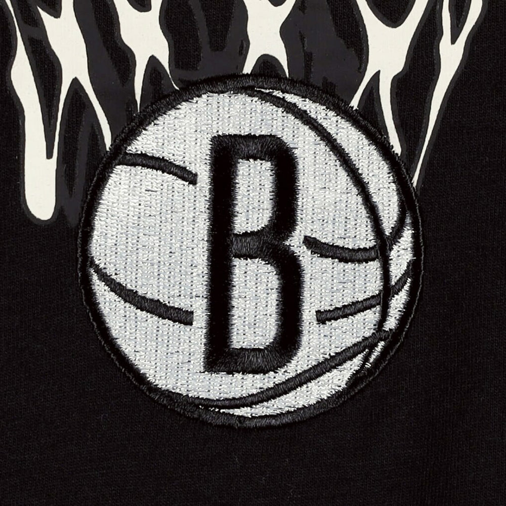 Black Brooklyn Nets Tommy Jeans Tim Backboard T-Shirt | NBA