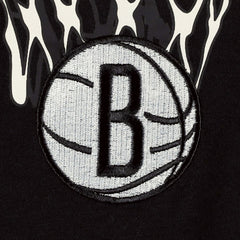 Black Brooklyn Nets Tommy Jeans Tim Backboard T-Shirt | NBA