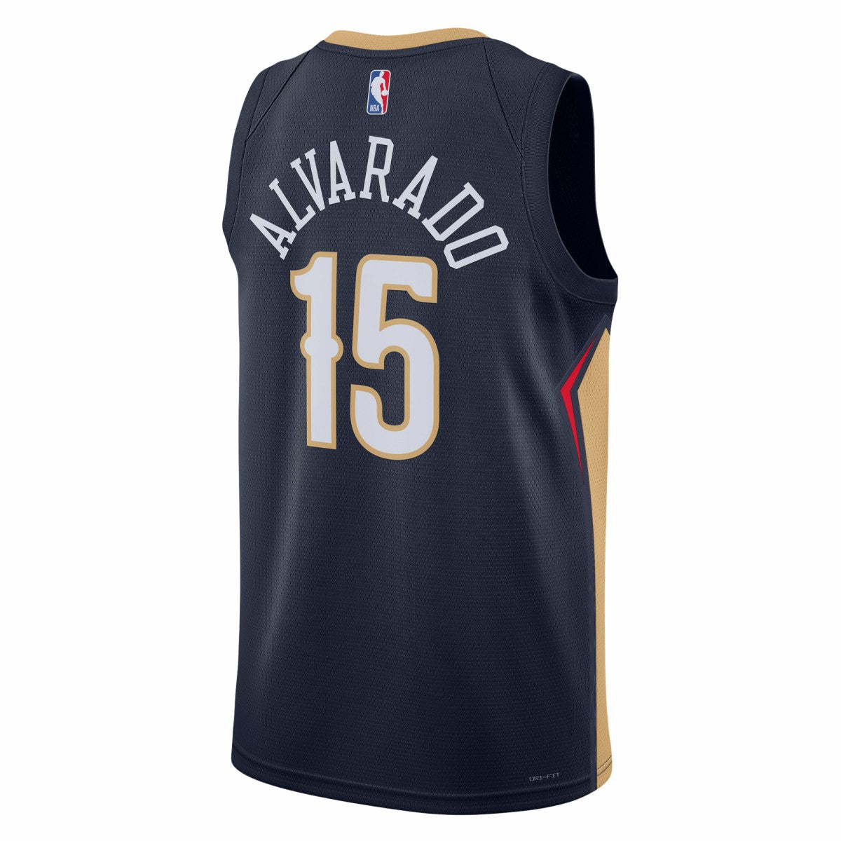Navy Jose Alvarado New Orleans Pelicans Unisex Swingman Jersey | NBA