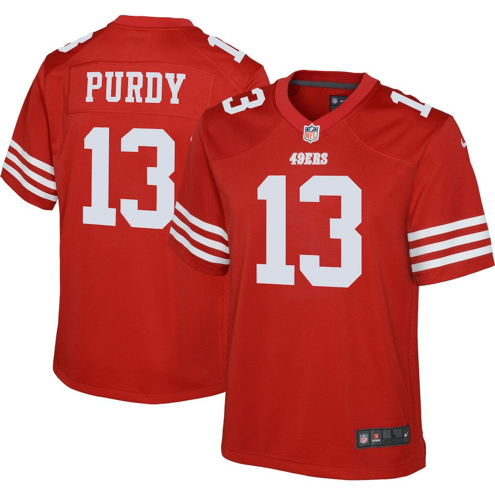 San Francisco 49ers Brock Purdy  Youth Game Jersey | NFL Discount
