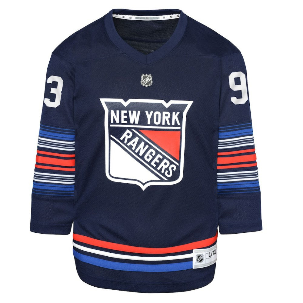 Mika Zibanejad New York Rangers Youth Alternate Replica Player Jersey -  NHL Jerseys