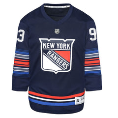 Mika Zibanejad New York Rangers Youth Alternate Replica Player Jersey -  NHL Jerseys