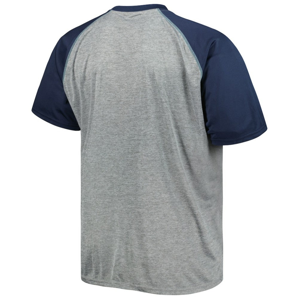 Seattle Kraken Big & Tall Logo Raglan T-Shirt -  NHL T-shirts