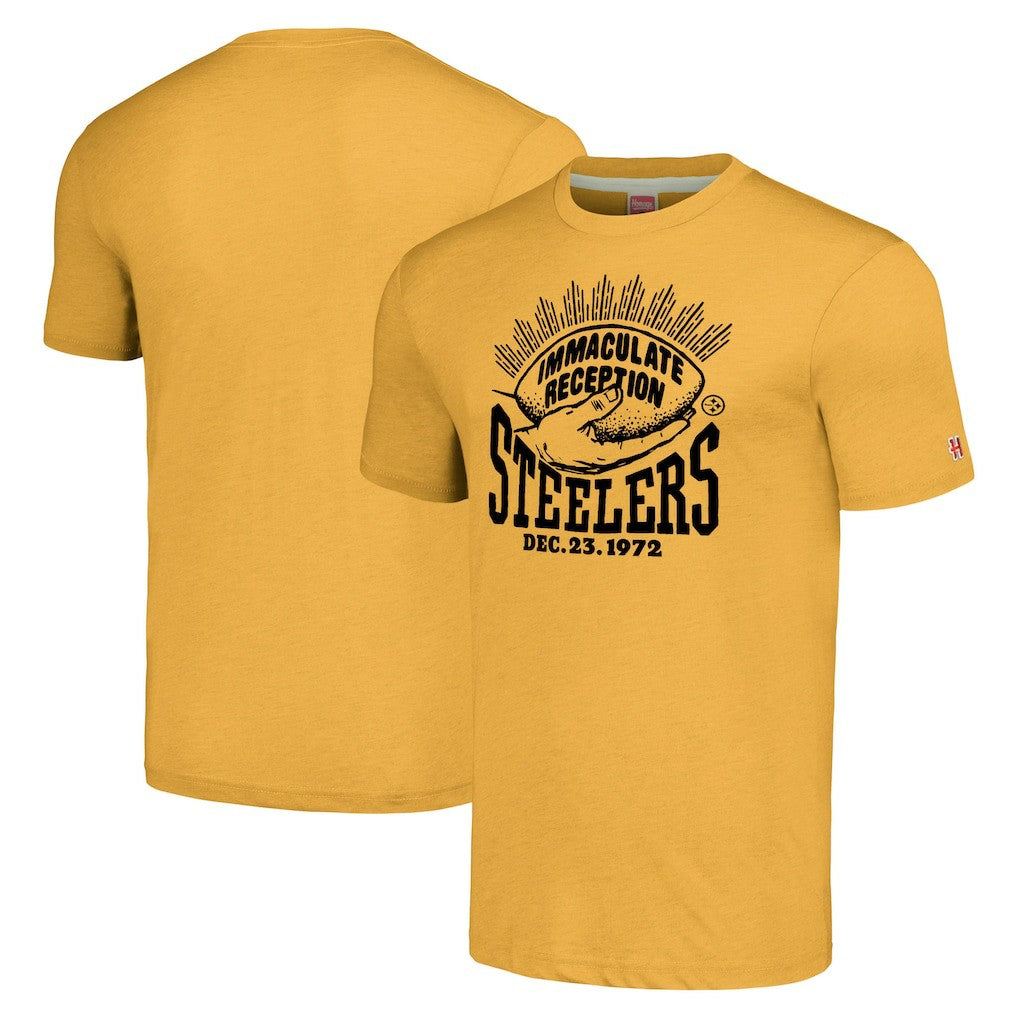 Pittsburgh Steelers Franco Harris  Homage Immaculate Reception T-Shirt | NFL US