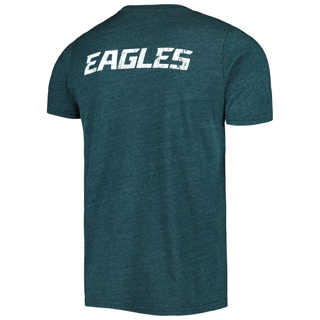 Philadelphia Eagles Majestic Threads Tri-Blend Pocket T-Shirt | NFL New