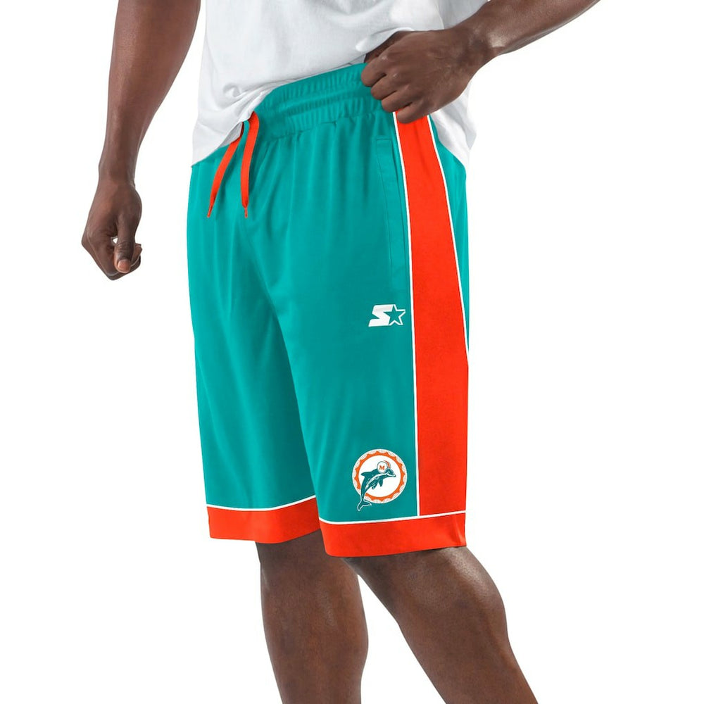 Miami Dolphins Starter Throwback Fan Favorite Shorts | NFL Sale