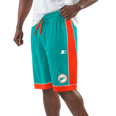 Miami Dolphins Starter Throwback Fan Favorite Shorts | NFL Sale