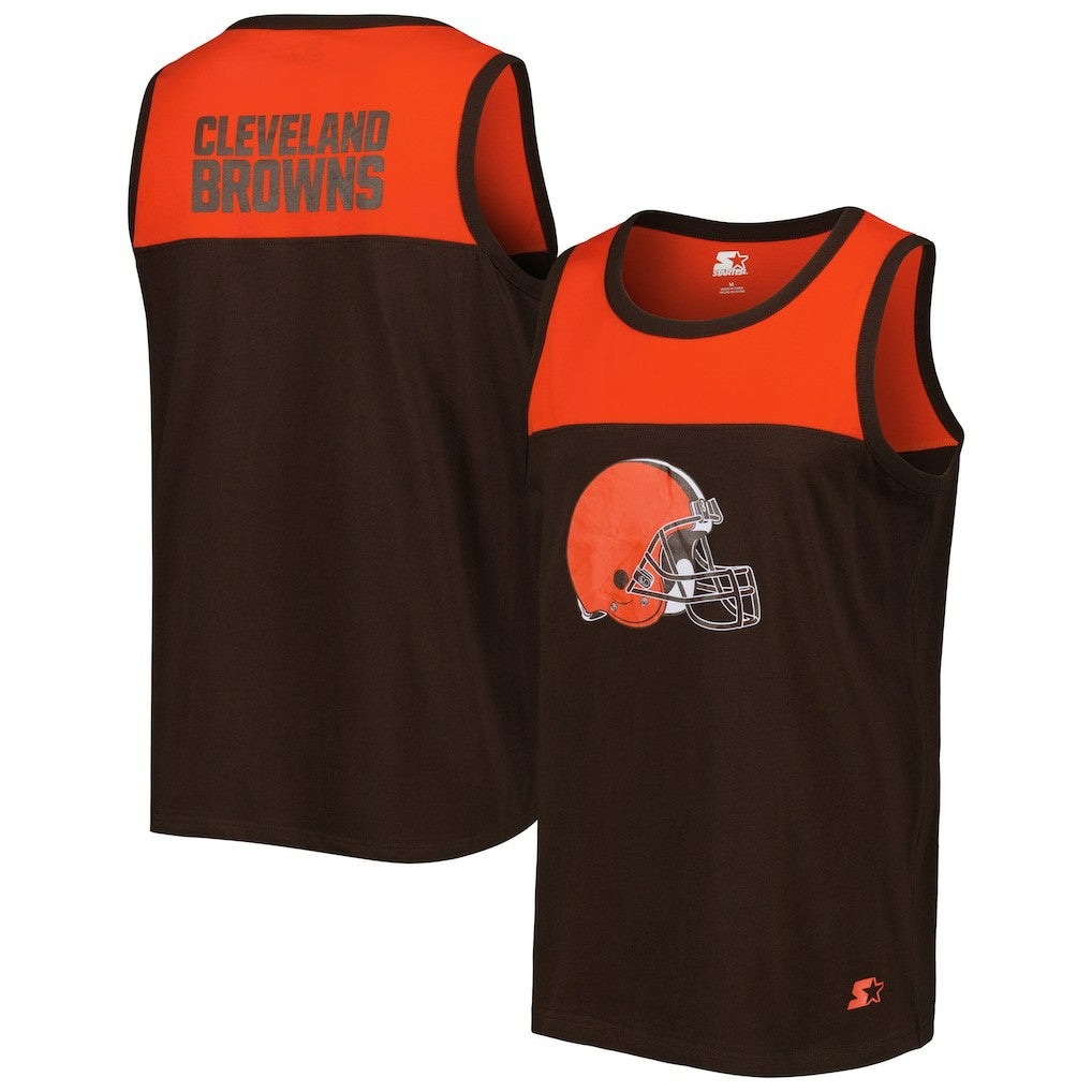 Cleveland Browns Starter Logo Touchdown Fashion Tank Top | NFL On sale