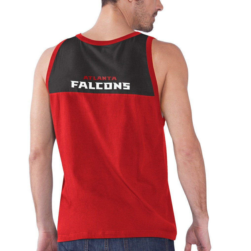 Atlanta Falcons Starter Logo Touchdown Fashion Tank Top | NFL Outlet