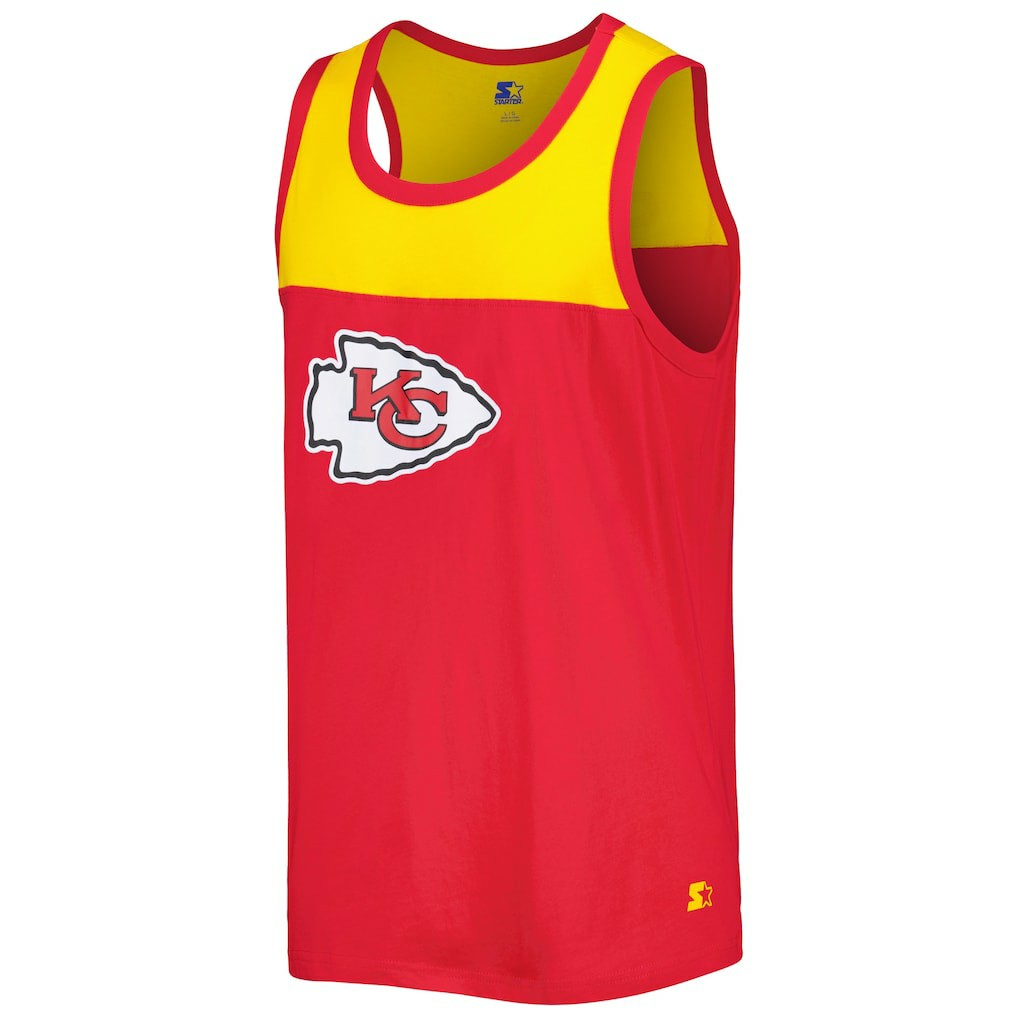 Kansas City Chiefs Starter Logo Touchdown Fashion Tank Top | NFL Discount